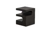 Miniature Table d'appoint en bois de manguier noir Toma 7