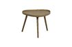 Miniature Table d'appoint en bois kaki Mae 4