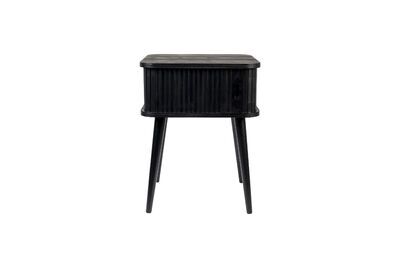 Table d'appoint en bois noir Barbier