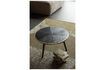 Miniature Table d'appoint en bois noir Binck 3