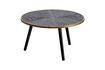 Miniature Table d'appoint en bois noir Binck 4