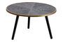 Miniature Table d'appoint en bois noir Binck Détouré