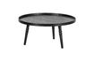 Miniature Table d'appoint en bois noir Ponto 4