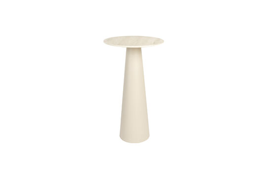 Table d'appoint en fer beige Joya