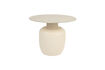 Miniature Table d'appoint en fer beige Karula 1