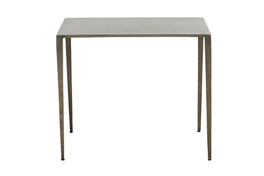 Table d'appoint en fer gris Ranchi