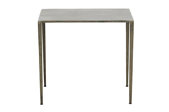 Table d'appoint en fer gris Ranchi