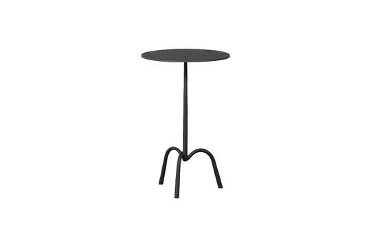Table d'appoint en fer noir Trey