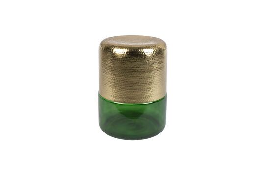 Table d'appoint en fer vert Cave