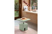 Miniature Table d'appoint en fer vert Chubby 3