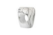Miniature Table d'appoint en grès naturel Bard 8