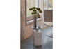 Miniature Table d'appoint en marbre blanc Pride 4