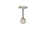 Miniature Table d'appoint en marbre brun Cocktail Détouré
