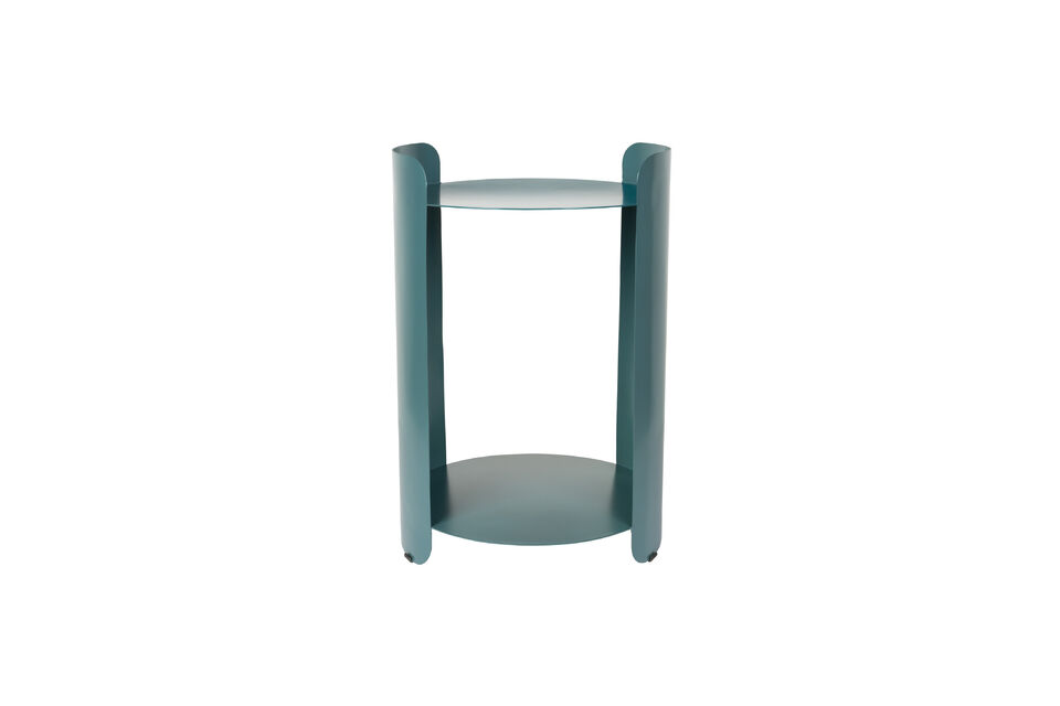 Table d'appoint en métal bleu Navagio DutchBone