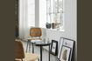 Miniature Table d'appoint en métal noir Smoke 2