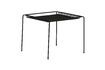 Miniature Table d'appoint en métal noir String 3