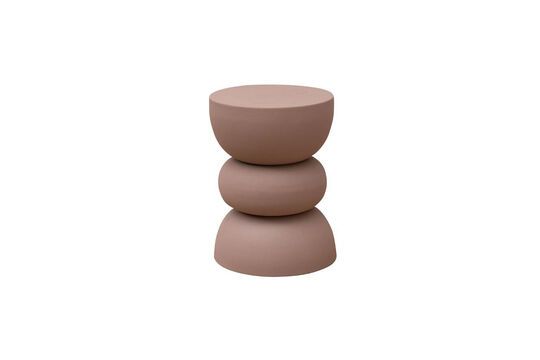 Table d'appoint en métal rose Forms