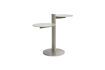 Miniature Table d'appoint en métal sable Platform 3