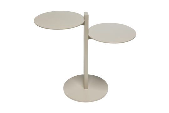 Table d'appoint en métal sable Platform