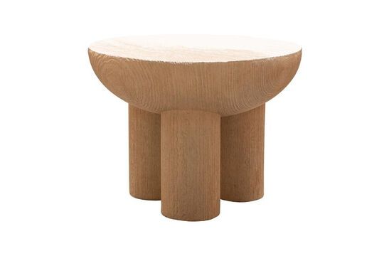 Table d'appoint en résine beige Cool