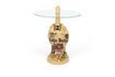 Miniature Table d'appoint en résine beige Fother Mucker 1