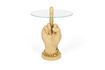 Miniature Table d'appoint en résine beige Fother Mucker 5