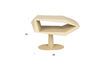 Miniature Table d'appoint en résine beige North Side 7