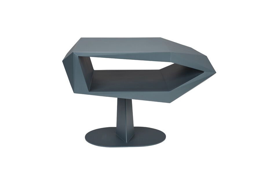 Table d'appoint en résine bleu North Side Zuiver