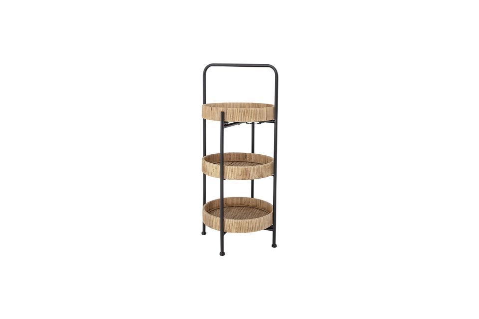 Table d'appoint en rotin Deva Bloomingville