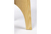 Miniature Table d'appoint en verre beige Kobe 10