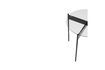 Miniature Table d'appoint en verre noir Beam 3