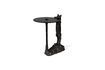 Miniature Table d'appoint en verre noir Cute Cate 1