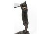 Miniature Table d'appoint en verre noir Cute Cate 7