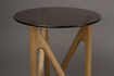 Miniature Table d'appoint en verre transparent Nania 2