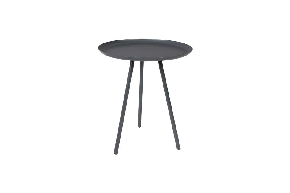 Table d'appoint Frost Charcoal White Label
