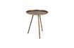 Miniature Table d'appoint Frost finition cuivre 8