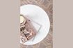 Miniature Table d'appoint Glazed Blanche 3