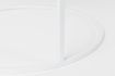 Miniature Table d'appoint Glazed Blanche 4