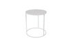 Miniature Table d'appoint Glazed Blanche 6