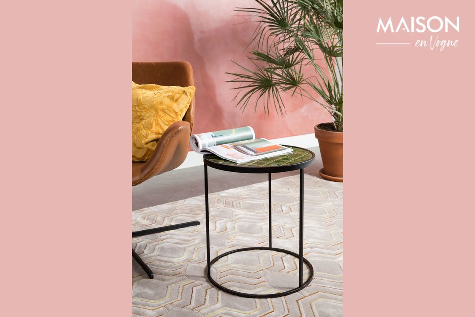 Table d'appoint Glazed Verte Zuiver