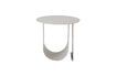 Miniature Table d'appoint grise en métal Cher 10