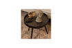 Miniature Table d'appoint M bois et métal or antique BOUNDS 2