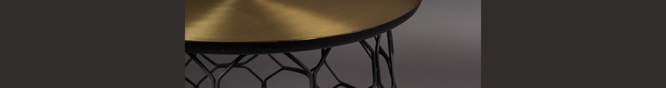 Mise en avant matière Table d'appoint Moulin