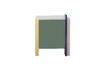 Miniature Table d'appoint multicolore en MDF Banjo 5
