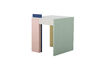 Miniature Table d'appoint multicolore en MDF Banjo 6
