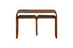 Miniature Table d'appoint multifonctionnelle contreplaqué brun Frey 3