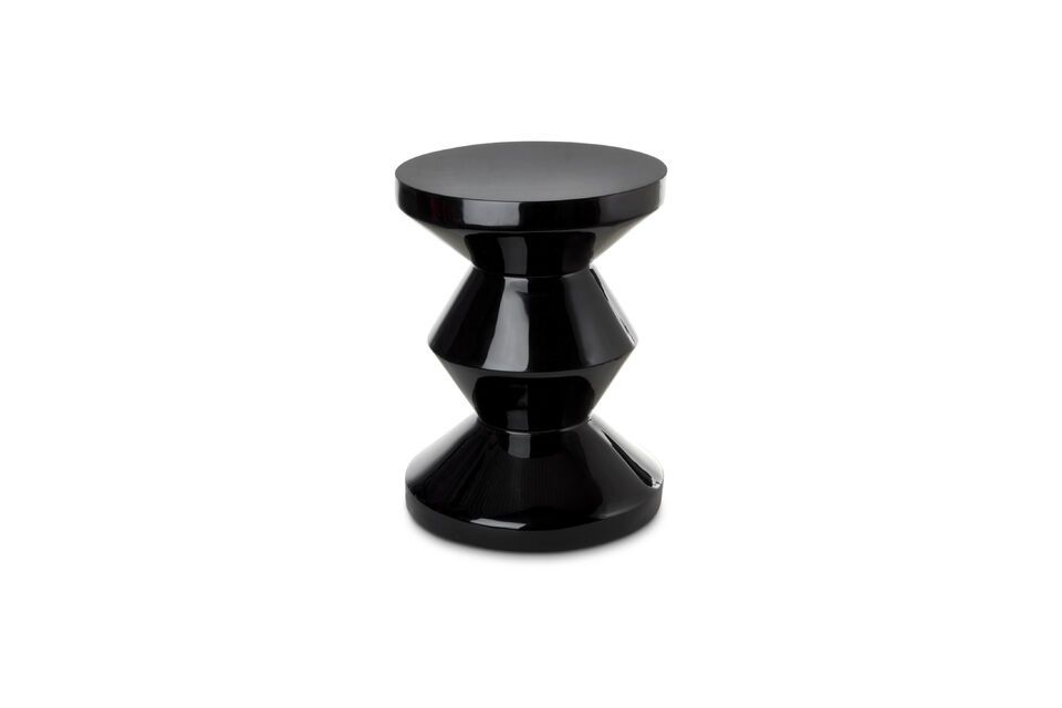 Table d'appoint noir Zig Zag Pols Potten