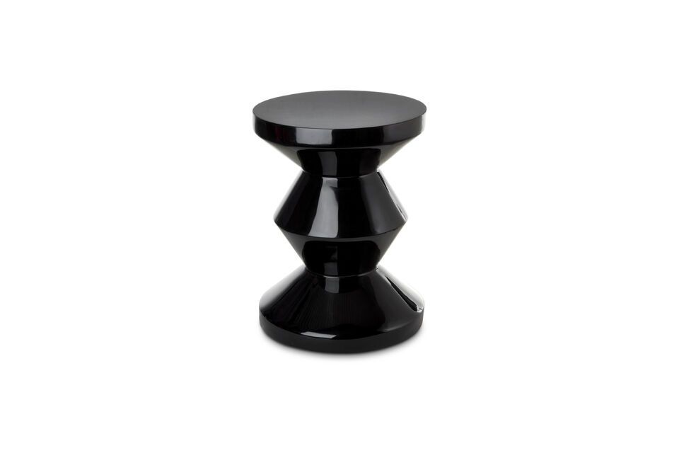 Table d'appoint noir Zig Zag Pols Potten