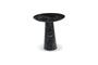 Miniature Table d'appoint noire Disc Détouré