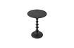 Miniature Table d'appoint noire en aluminium Anka 6